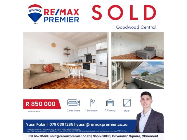  12 Ascot Court Dellwyn Street , Goodwood Estate, Goodwood 